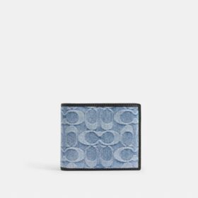 3-in-1-Geldbörse aus „Loved“ Signature-Denim