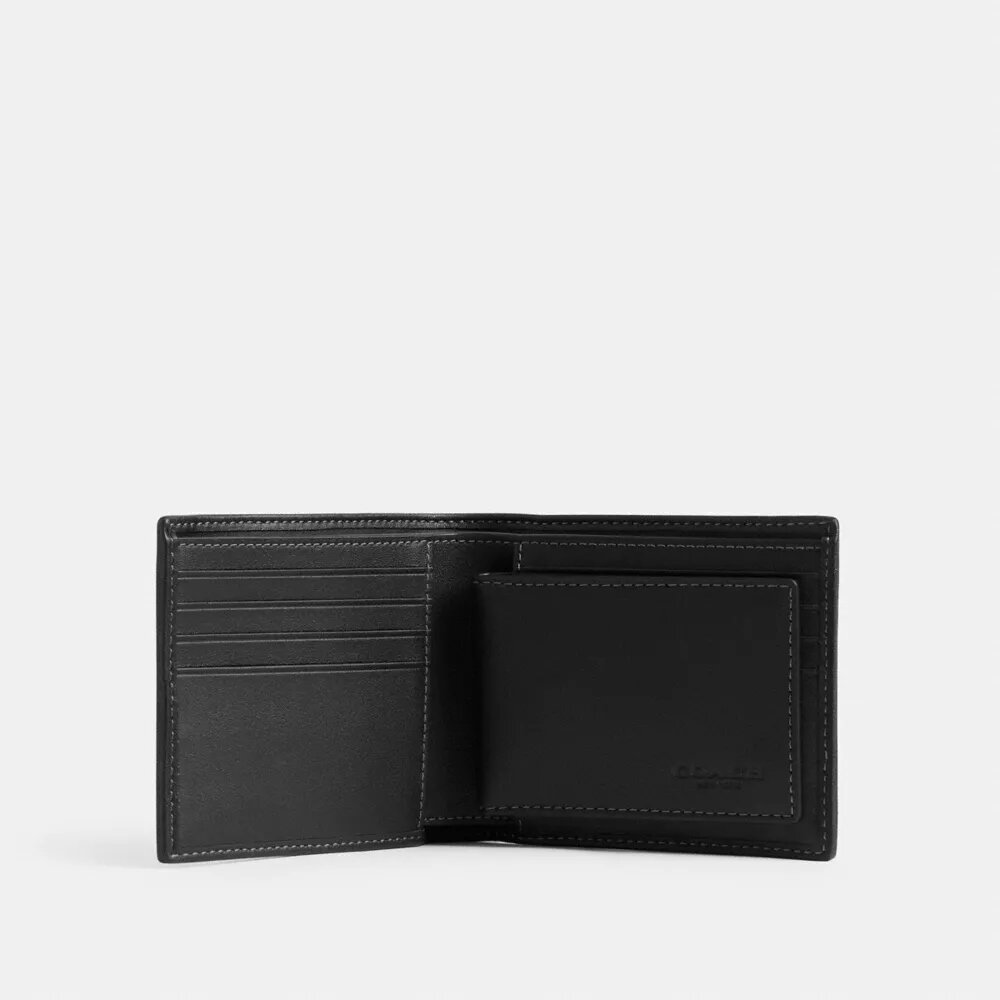 3-in-1-Geldbörse aus „Loved“ Signature-Denim