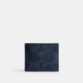 3-in-1-Geldbörse aus Maxi Signature Canvas