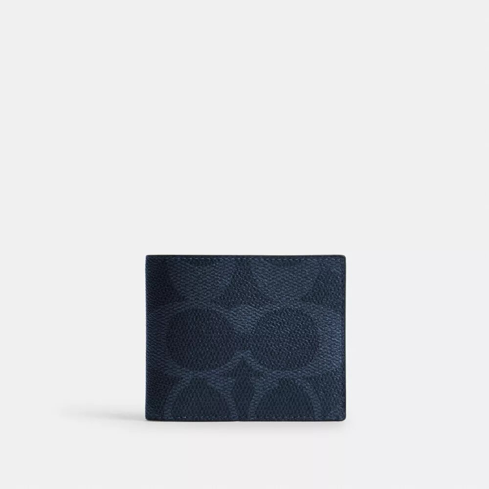 3-in-1-Geldbörse aus Maxi Signature Canvas