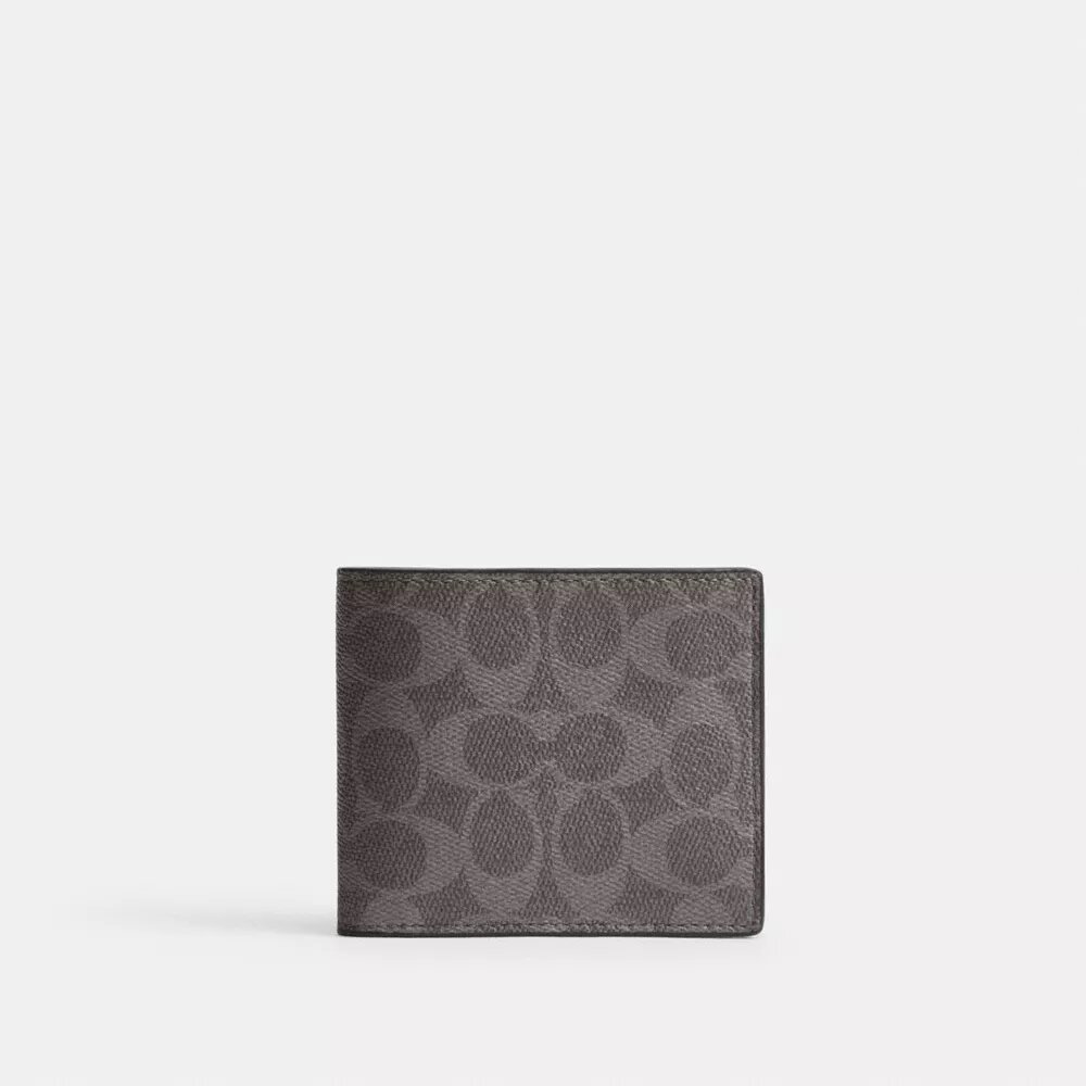 3-in-1-Geldbörse aus Signature Canvas