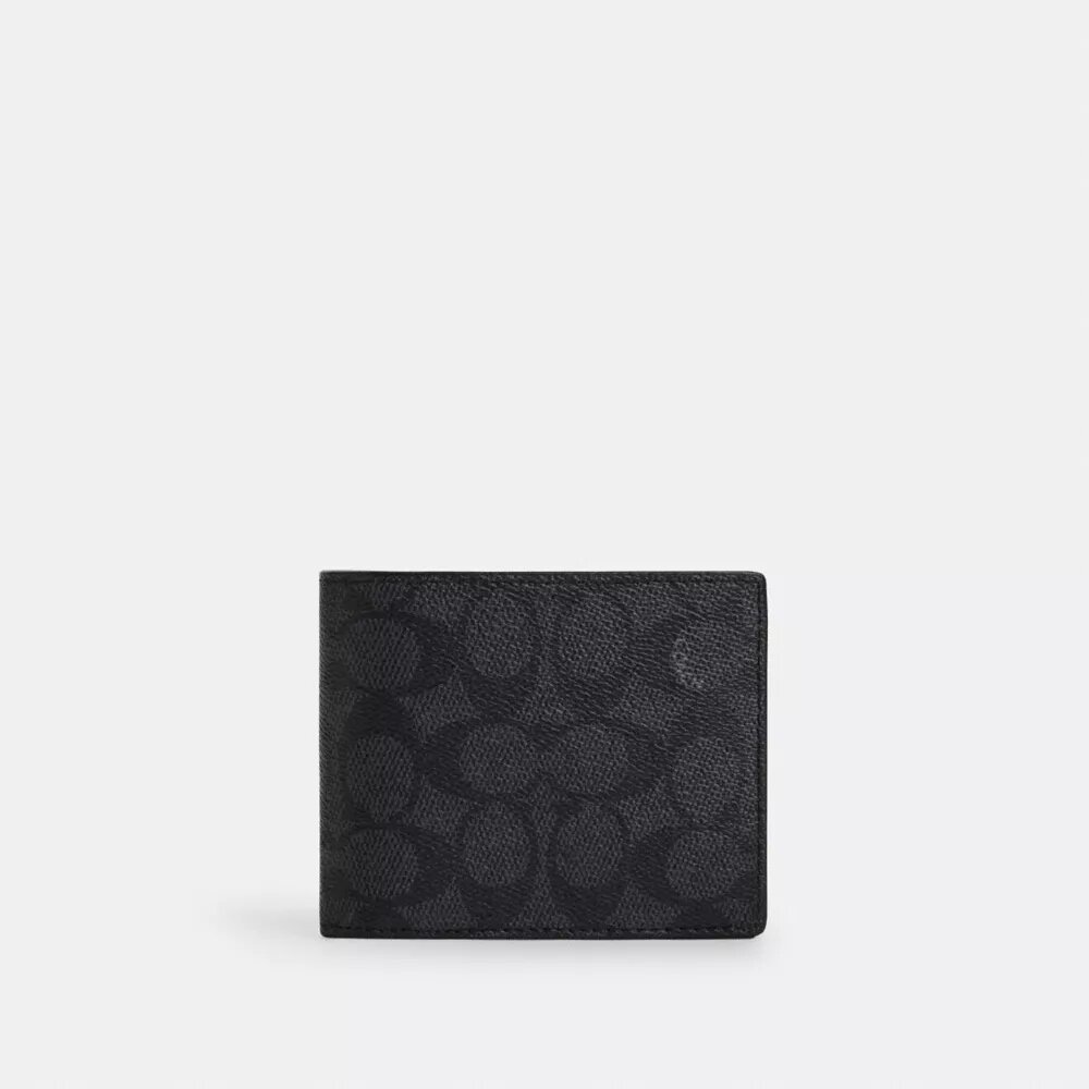 3-in-1-Geldbörse aus Signature Canvas