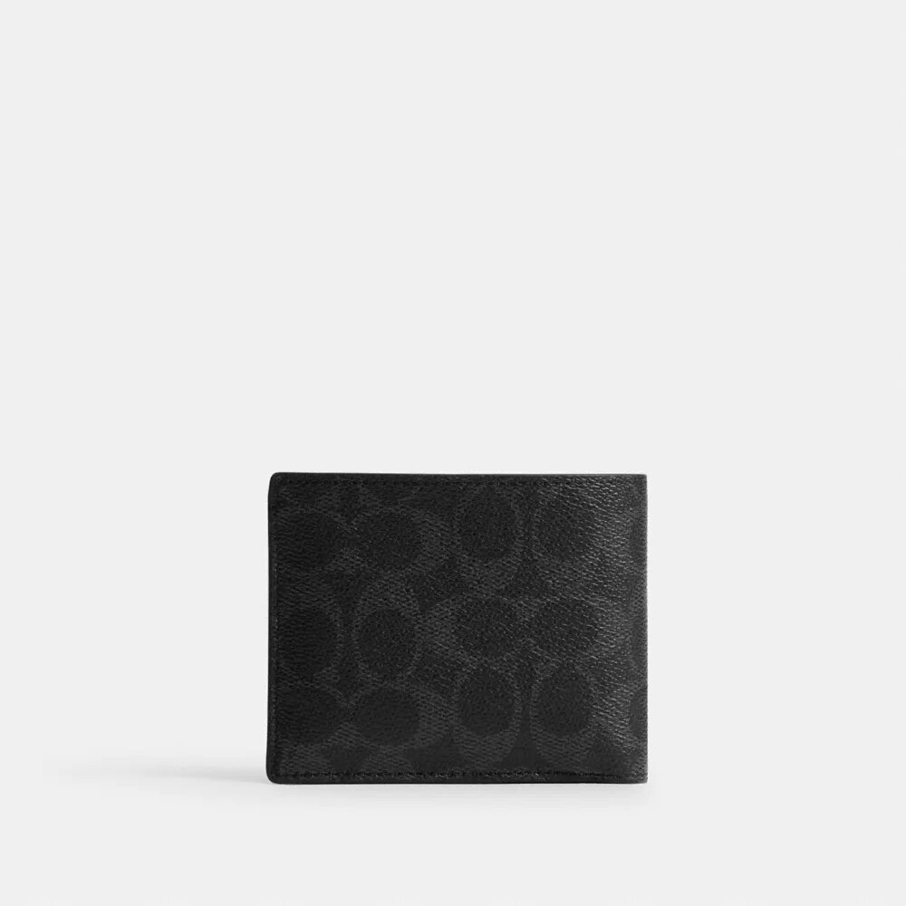 3-in-1-Geldbörse aus Signature Canvas