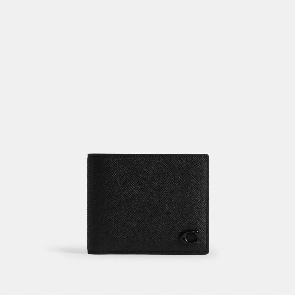 3-in-1-Geldbörse mit Signature Canvas-Innenfutter