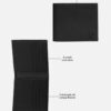 3-in-1-Geldbörse mit Signature Canvas-Innenfutter