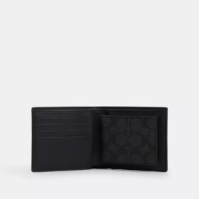 3-in-1-Geldbörsen-Geschenkset in Signature Canvas, verpackt in einer Box