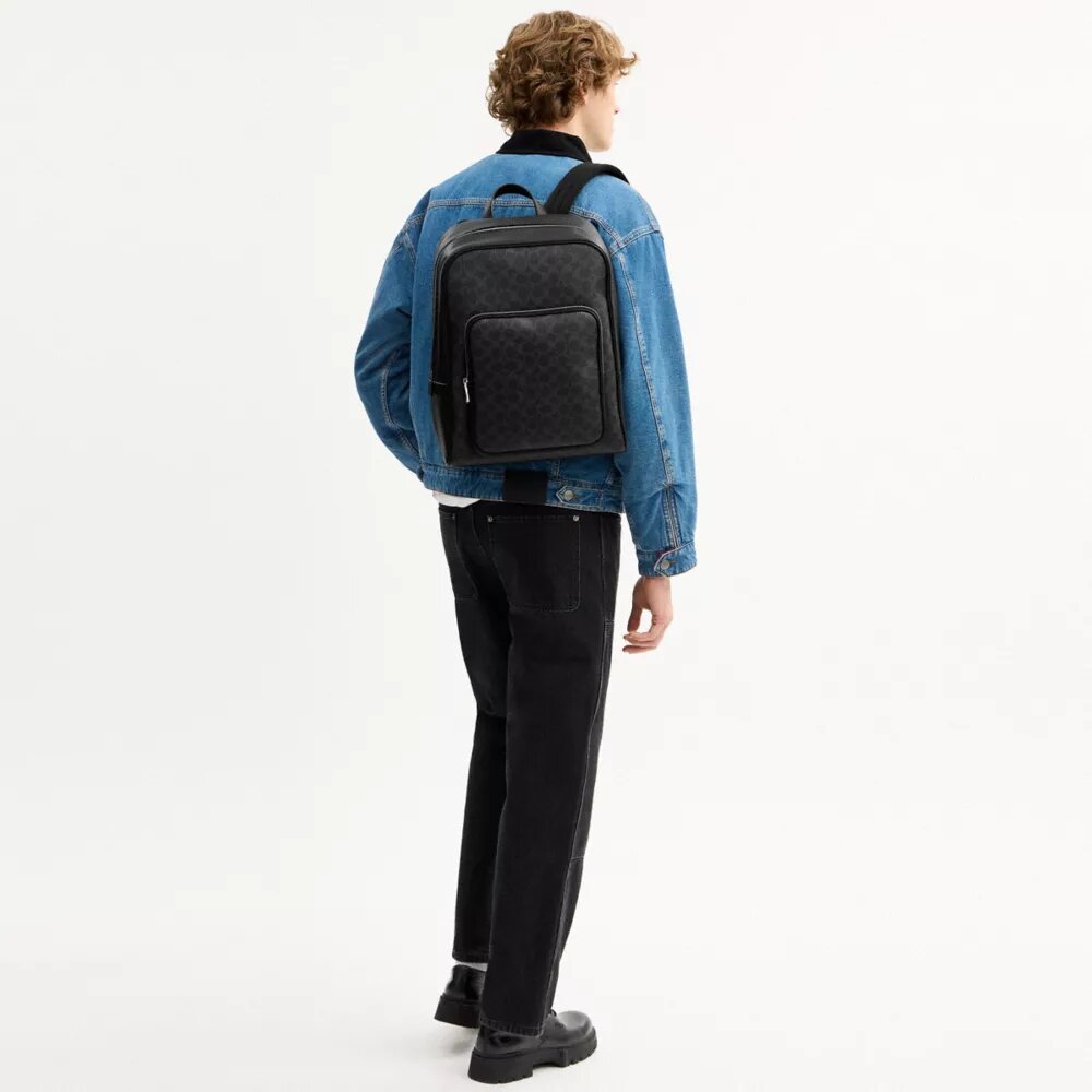 Aiden-Rucksack aus Signature Canvas