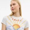 Airbrush 90’s Fit T-Shirt aus Bio-Baumwolle