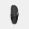 Archival-Clog mit Schnalle aus charakteristischem Jacquard