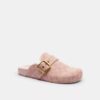 Archival Clogs mit Schnalle aus unserem charakteristischen Jacquard-Canvas