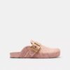 Archival Clogs mit Schnalle aus unserem charakteristischen Jacquard-Canvas