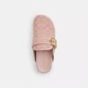 Archival Clogs mit Schnalle aus unserem charakteristischen Jacquard-Canvas