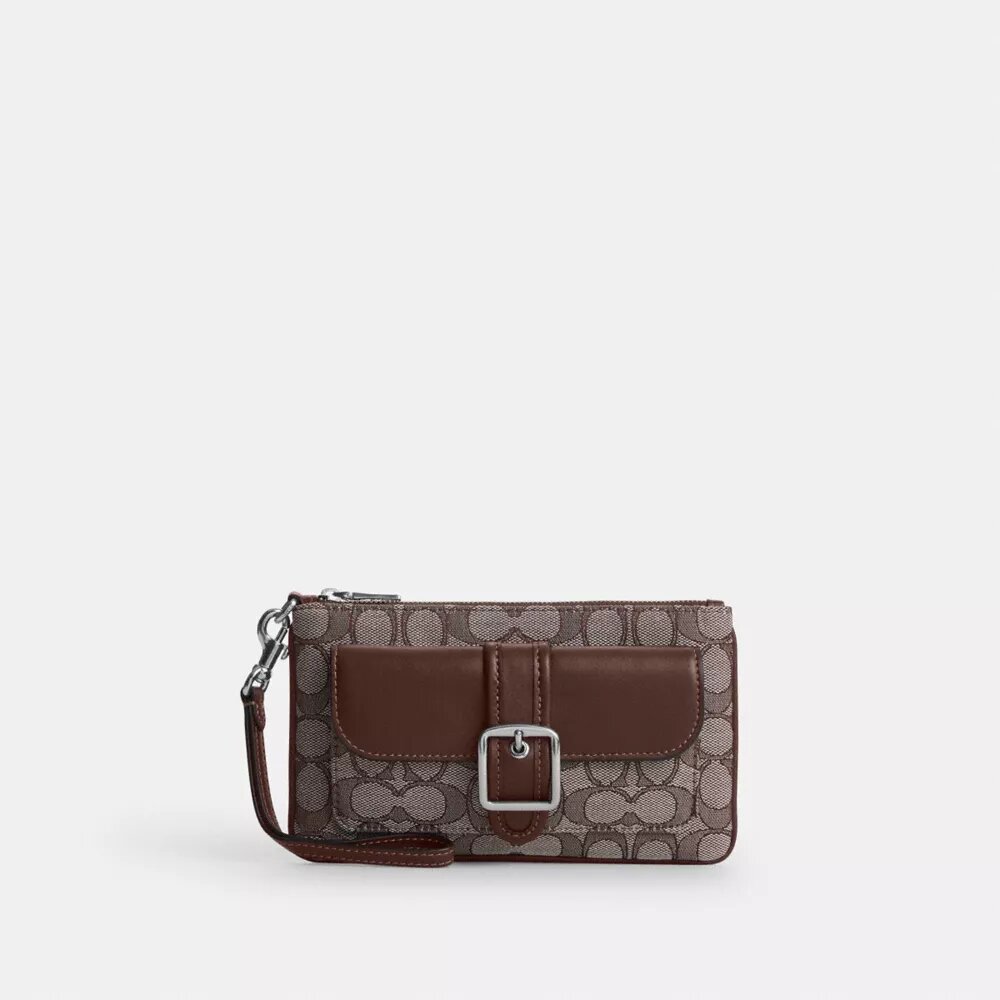 Ashton-Handgelenktasche aus charakteristischem Jacquard