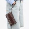 Ashton-Handgelenktasche aus charakteristischem Jacquard