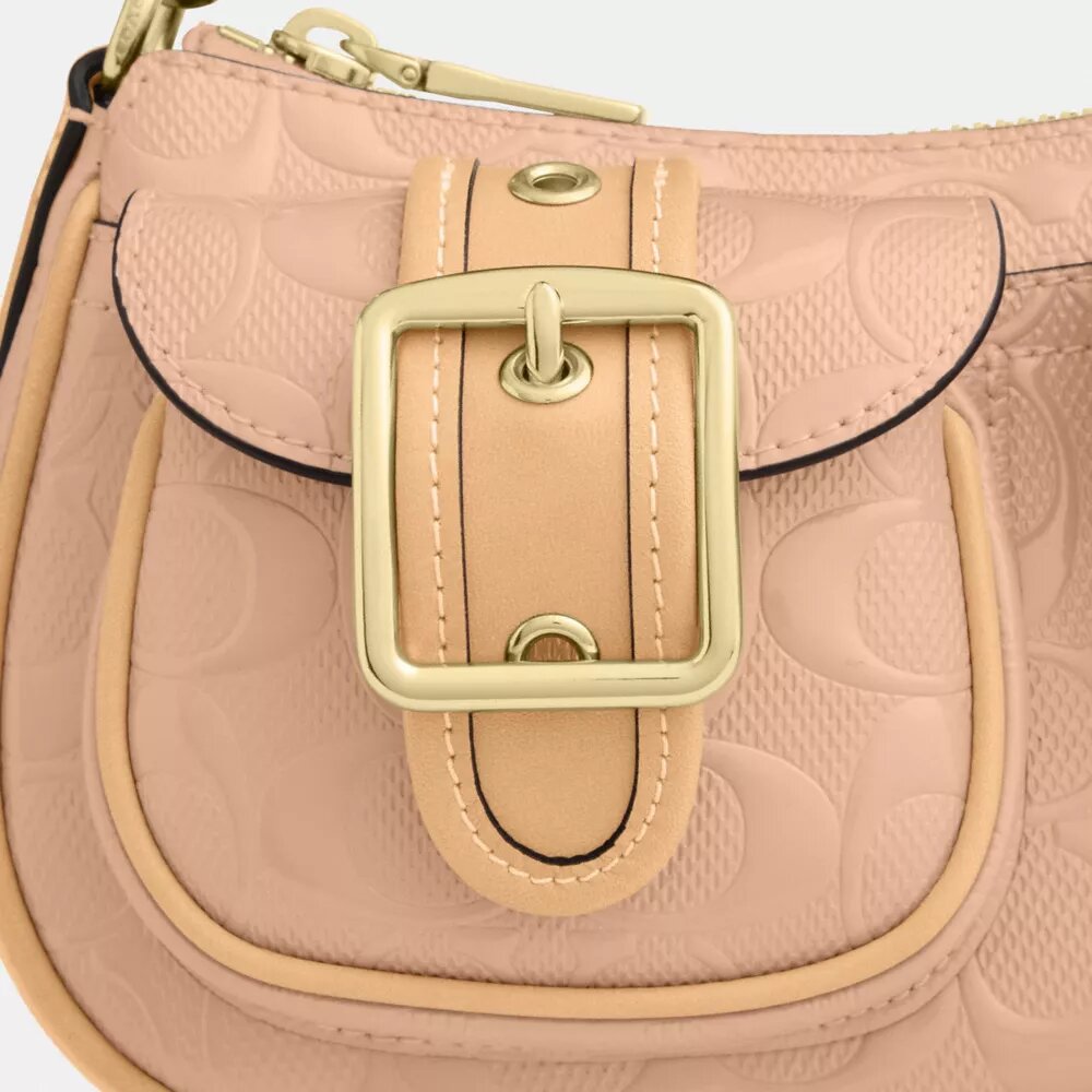 Ashton-Schultertasche aus Signature-Leder