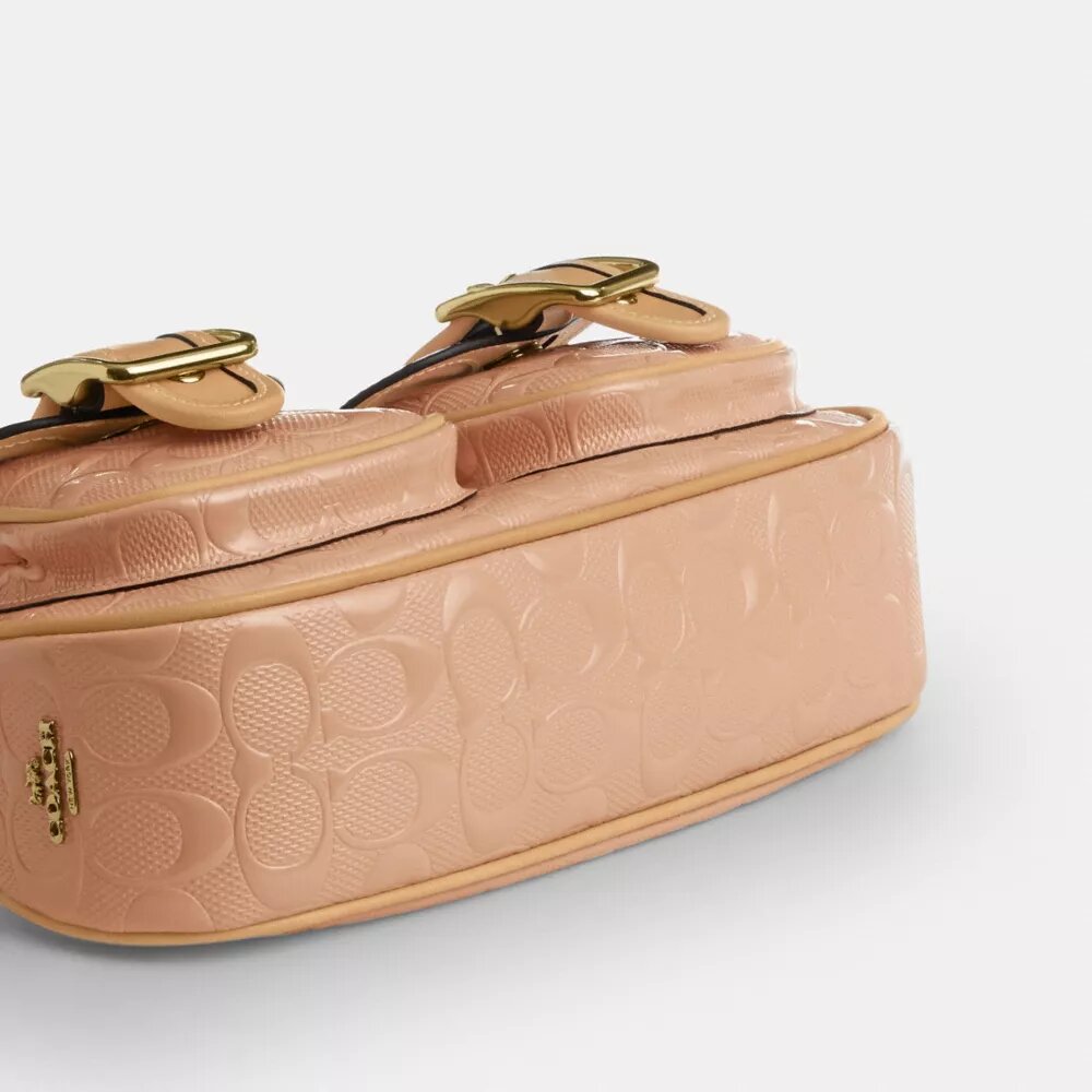 Ashton-Schultertasche aus Signature-Leder