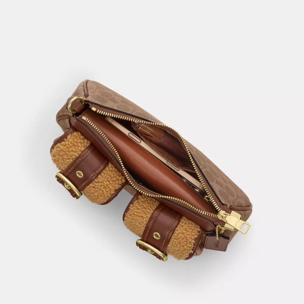 Ashton-Tasche mit Signature Canvas