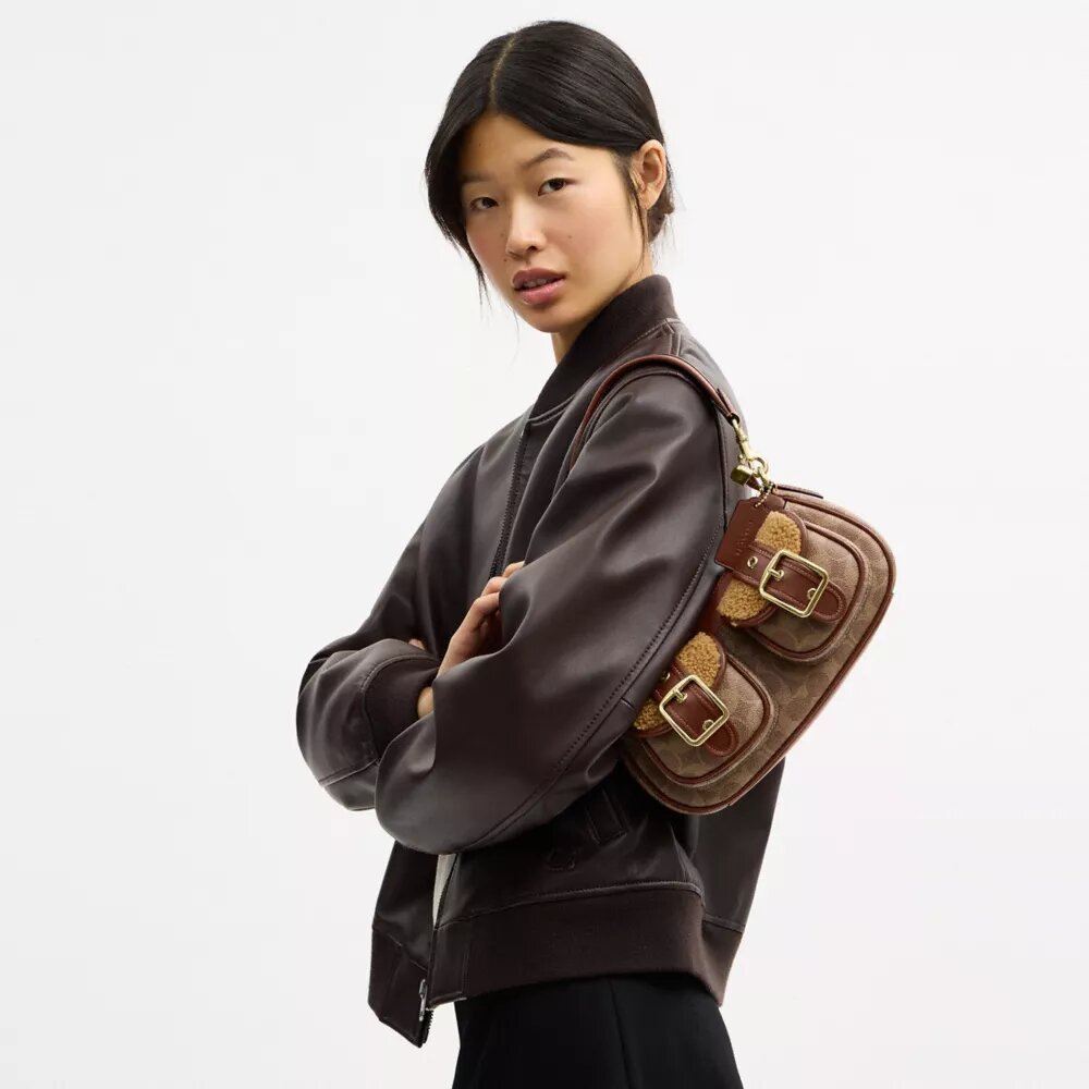 Ashton-Tasche mit Signature Canvas