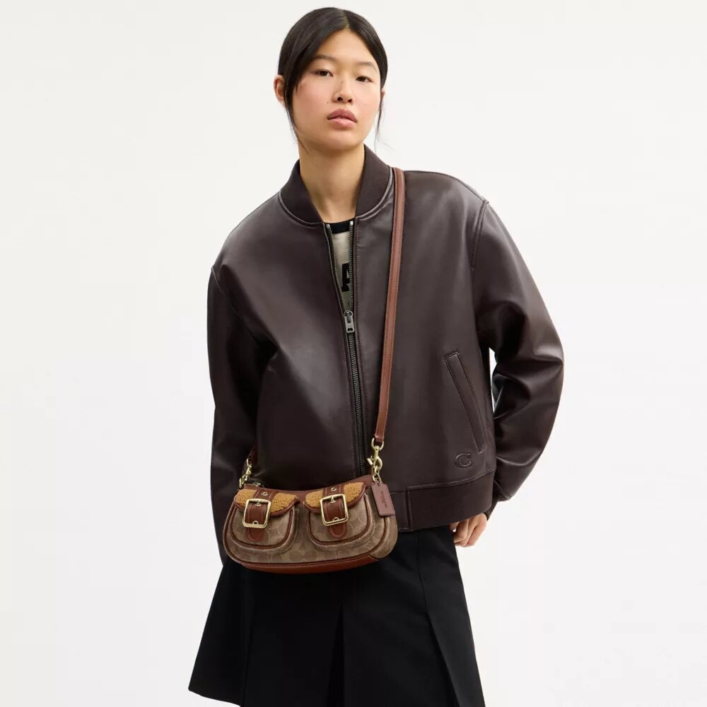 Ashton-Tasche mit Signature Canvas