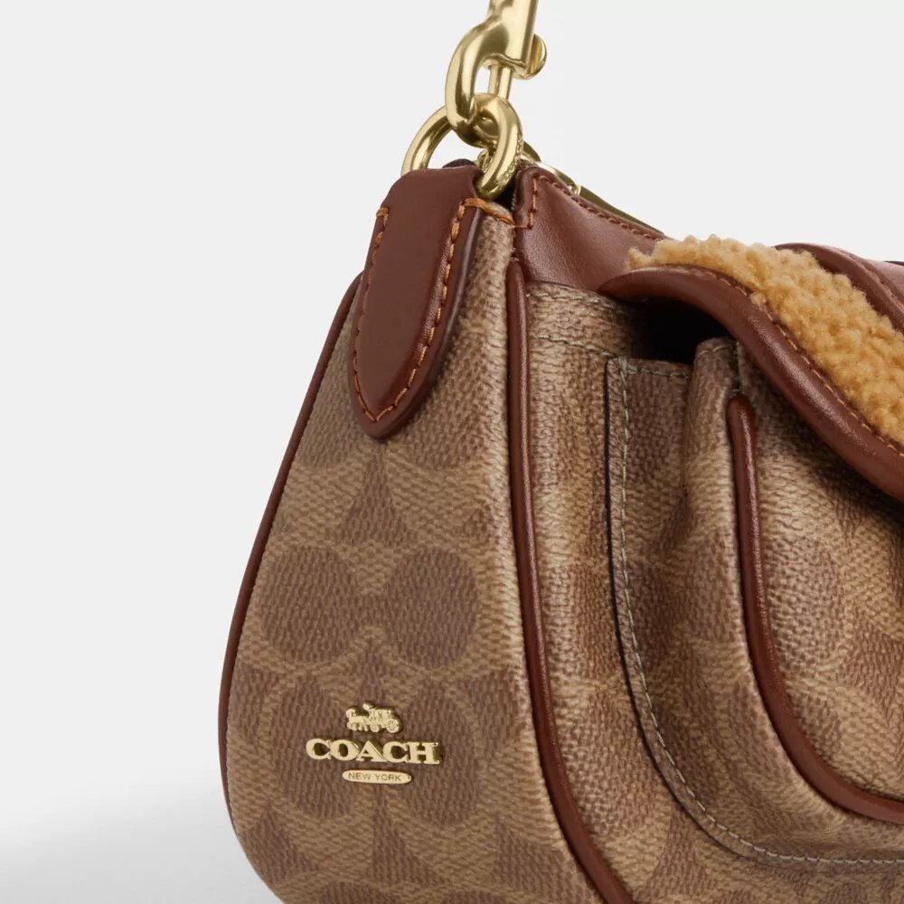 Ashton-Tasche mit Signature Canvas