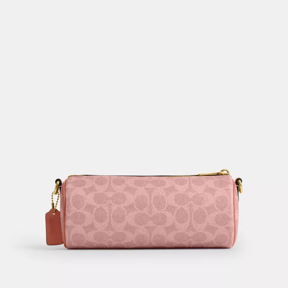 Barrel-Tasche aus Signature Canvas