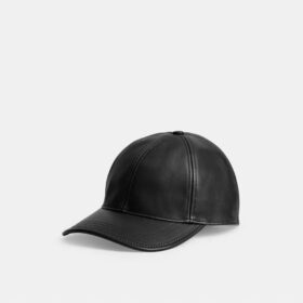 Baseballkappe aus Leder