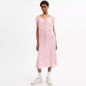 Bedrucktes Maxikleid