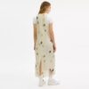 Bedrucktes Organza-Ballon-Kleid