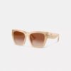 Übergroße Cat-Eye-Sonnenbrille