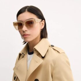 Übergroße Cat-Eye-Sonnenbrille