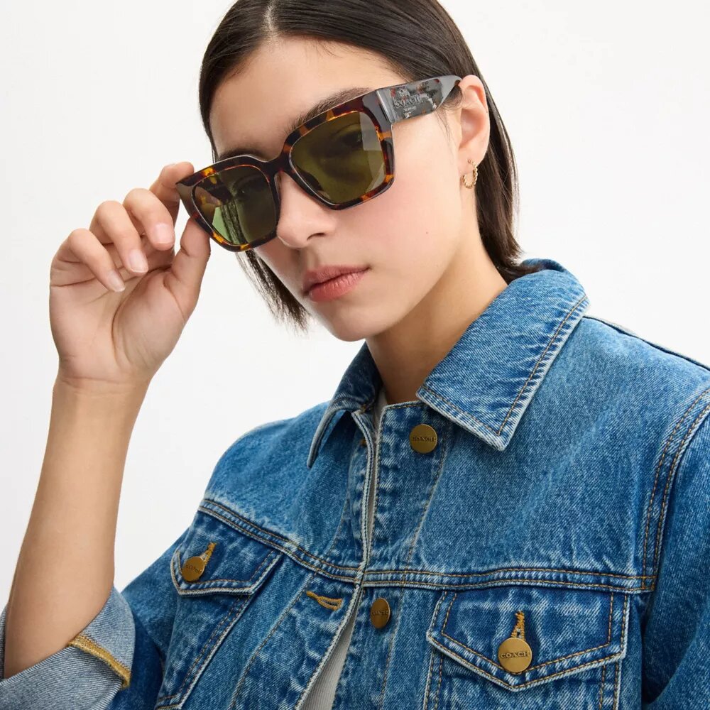 Übergroße Cat-Eye-Sonnenbrille