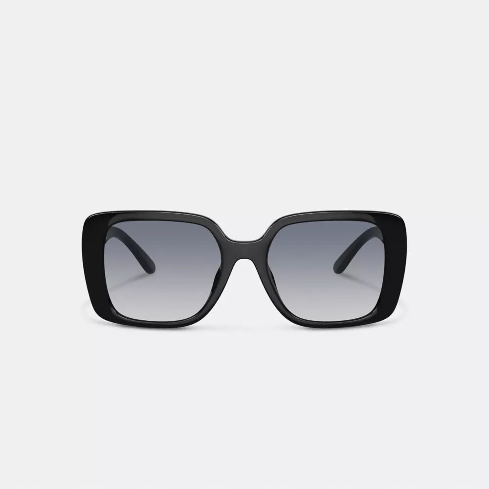 Übergroße quadratische Sonnenbrille
