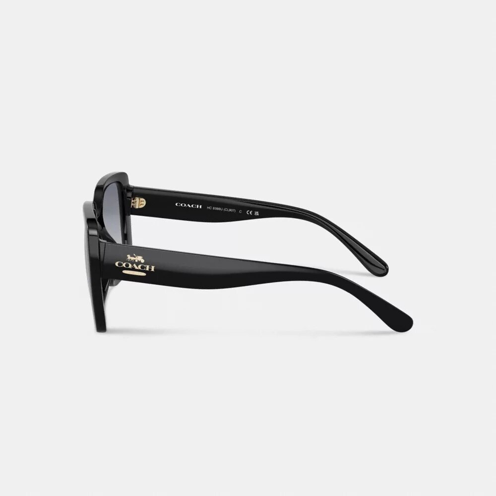 Übergroße quadratische Sonnenbrille