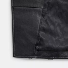 Bikerjacke aus geschrumpftem Leder
