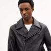 Bikerjacke aus geschrumpftem Leder