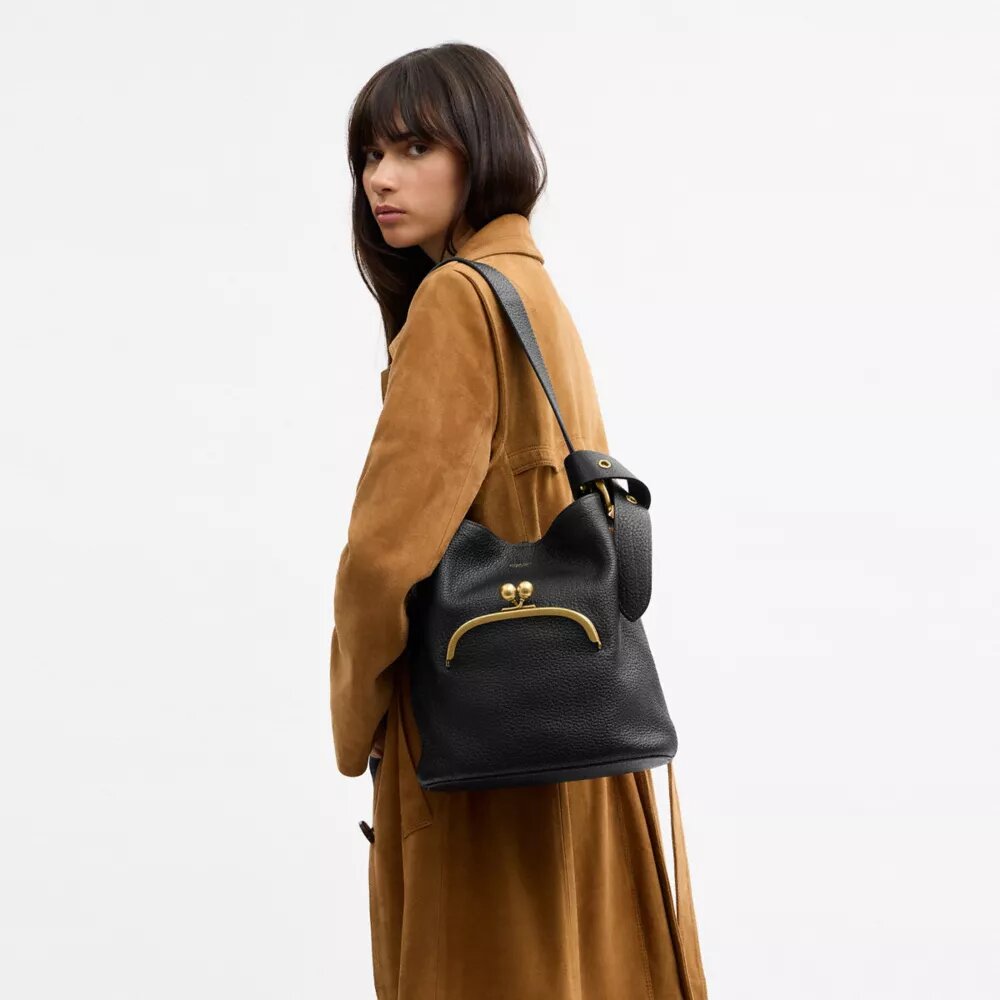 Bleecker-Beuteltasche mit Kisslock