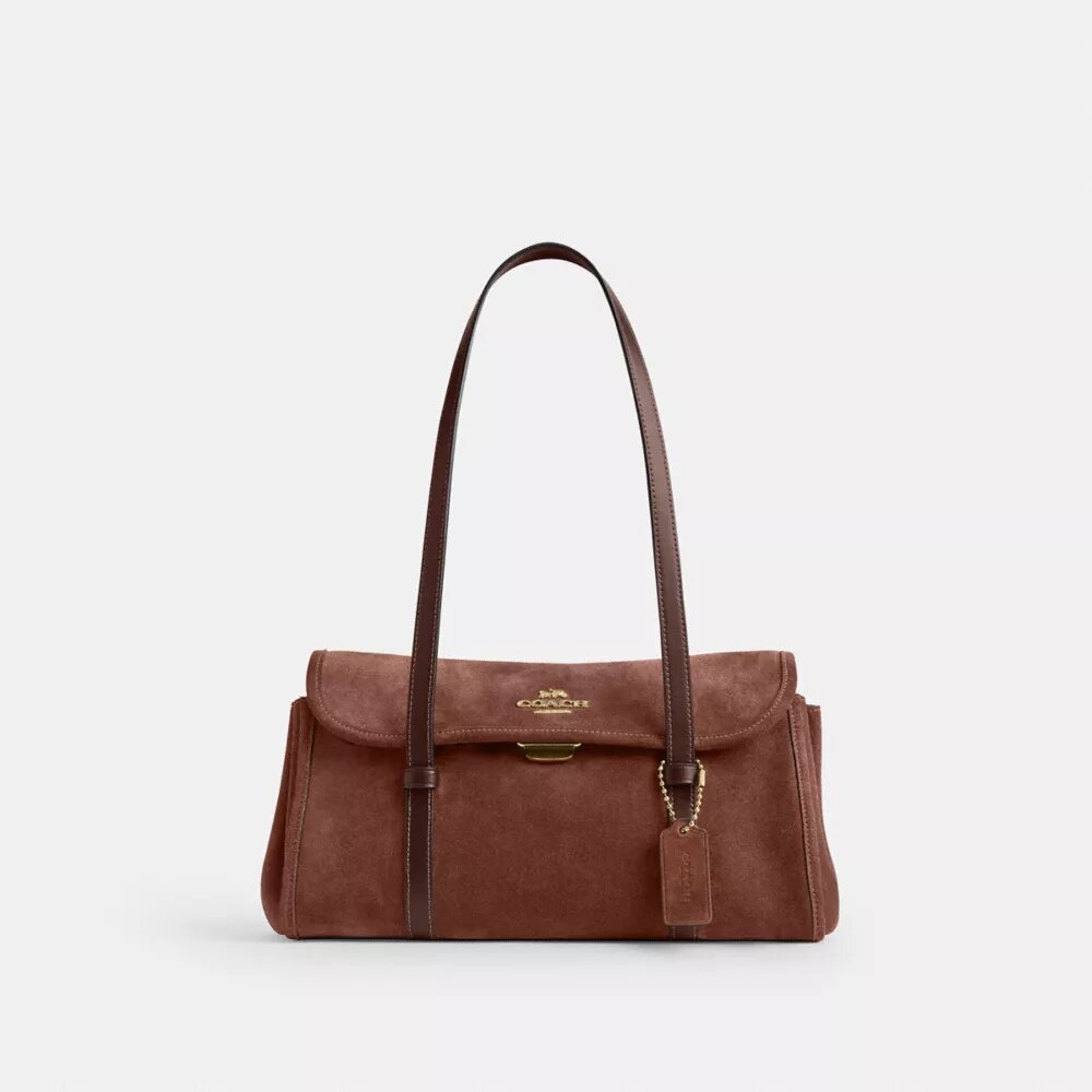 Bridget-Schultertasche mit Klappe