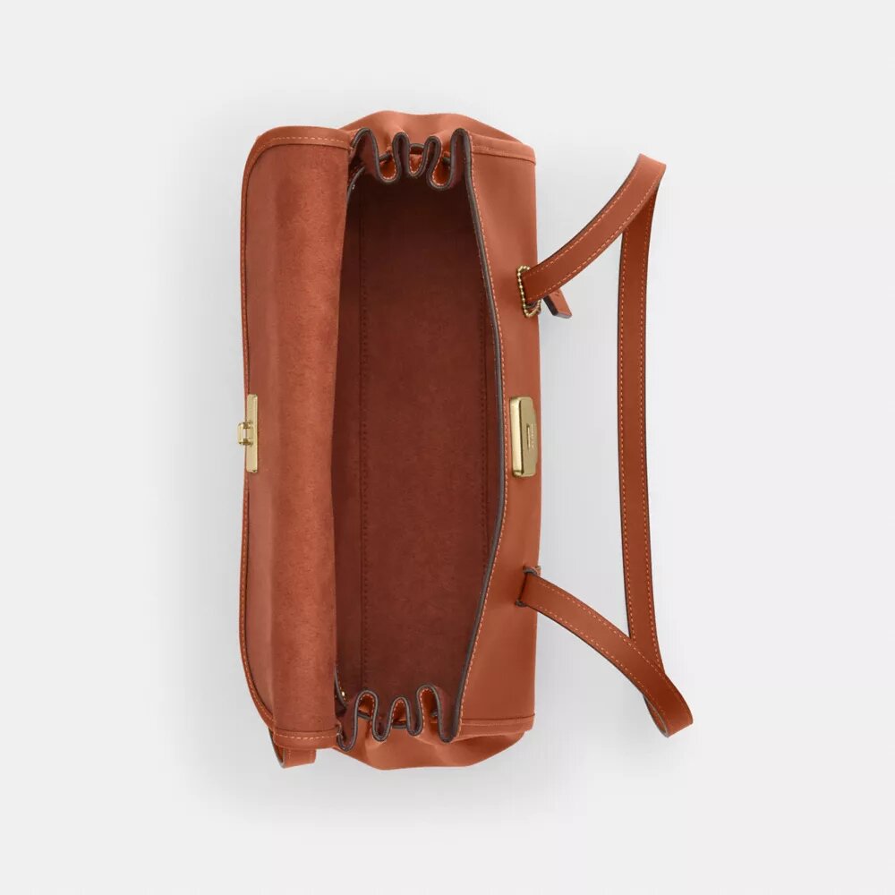 Bridget-Schultertasche mit Klappe