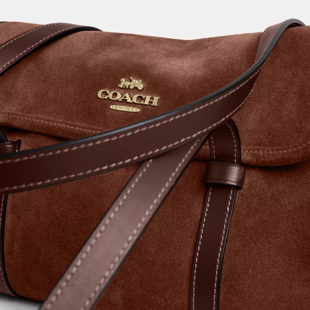 Bridget-Schultertasche mit Klappe