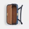 Bridget-Schultertasche mit Klappe aus Signature-Denim