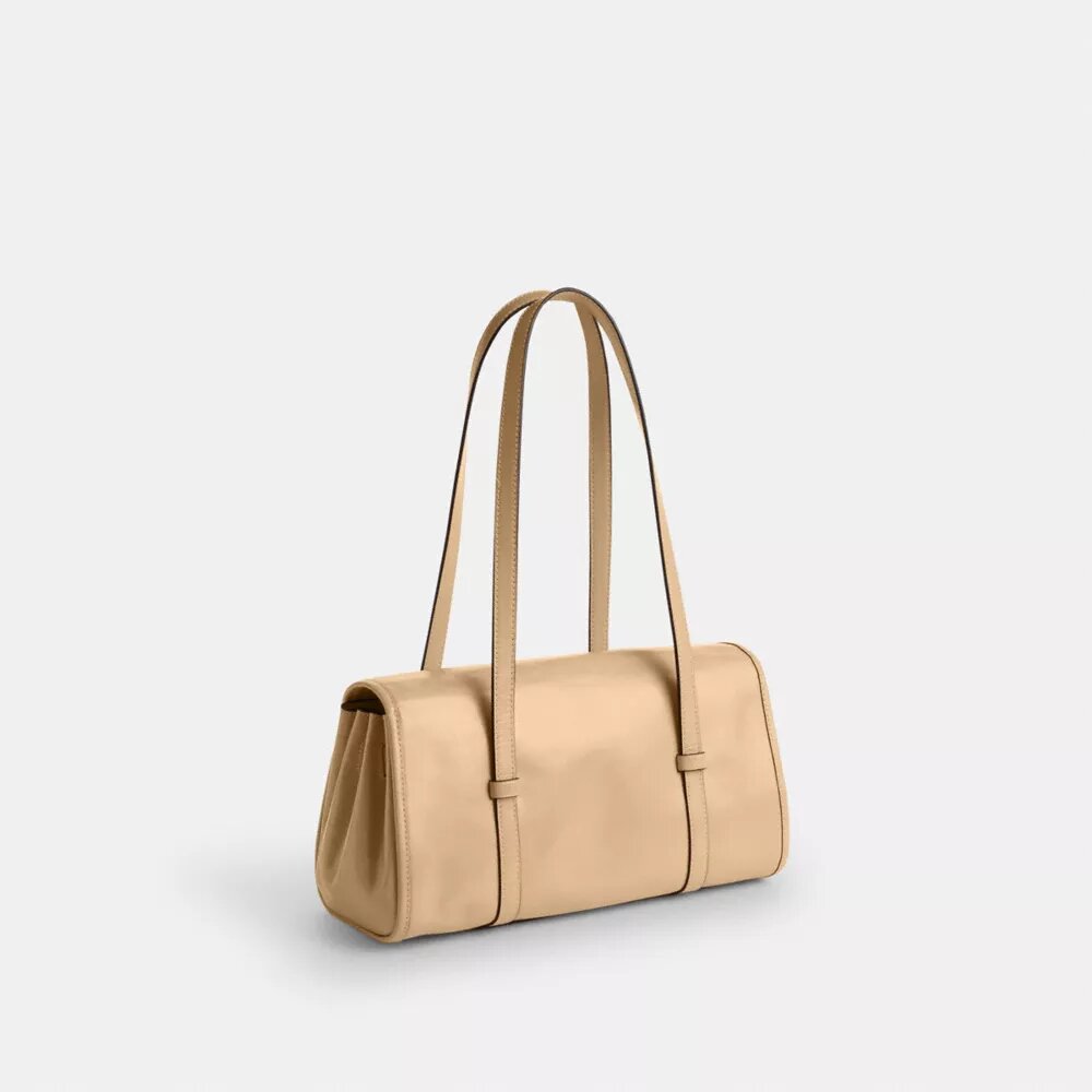 Bridget-Schultertasche mit Klappe und Schleifen