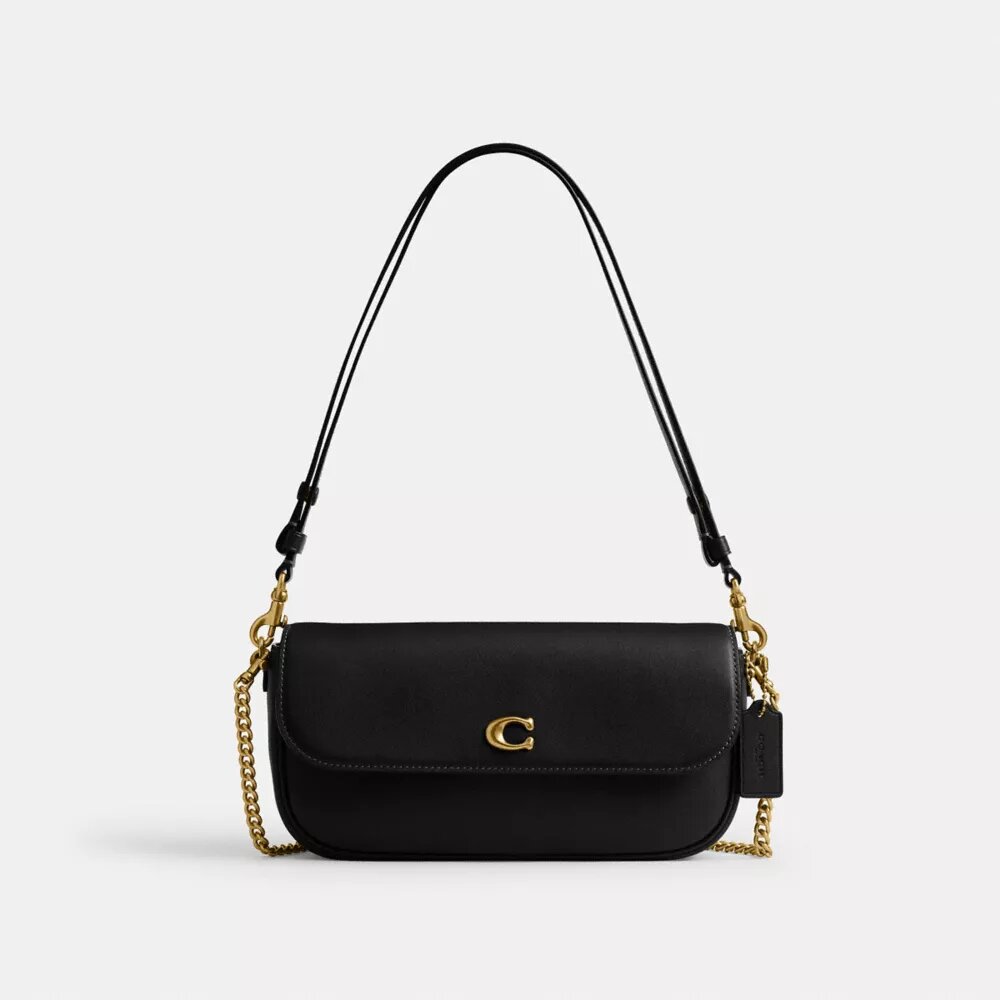 Brooke-Kettenhandtasche mit Klappe