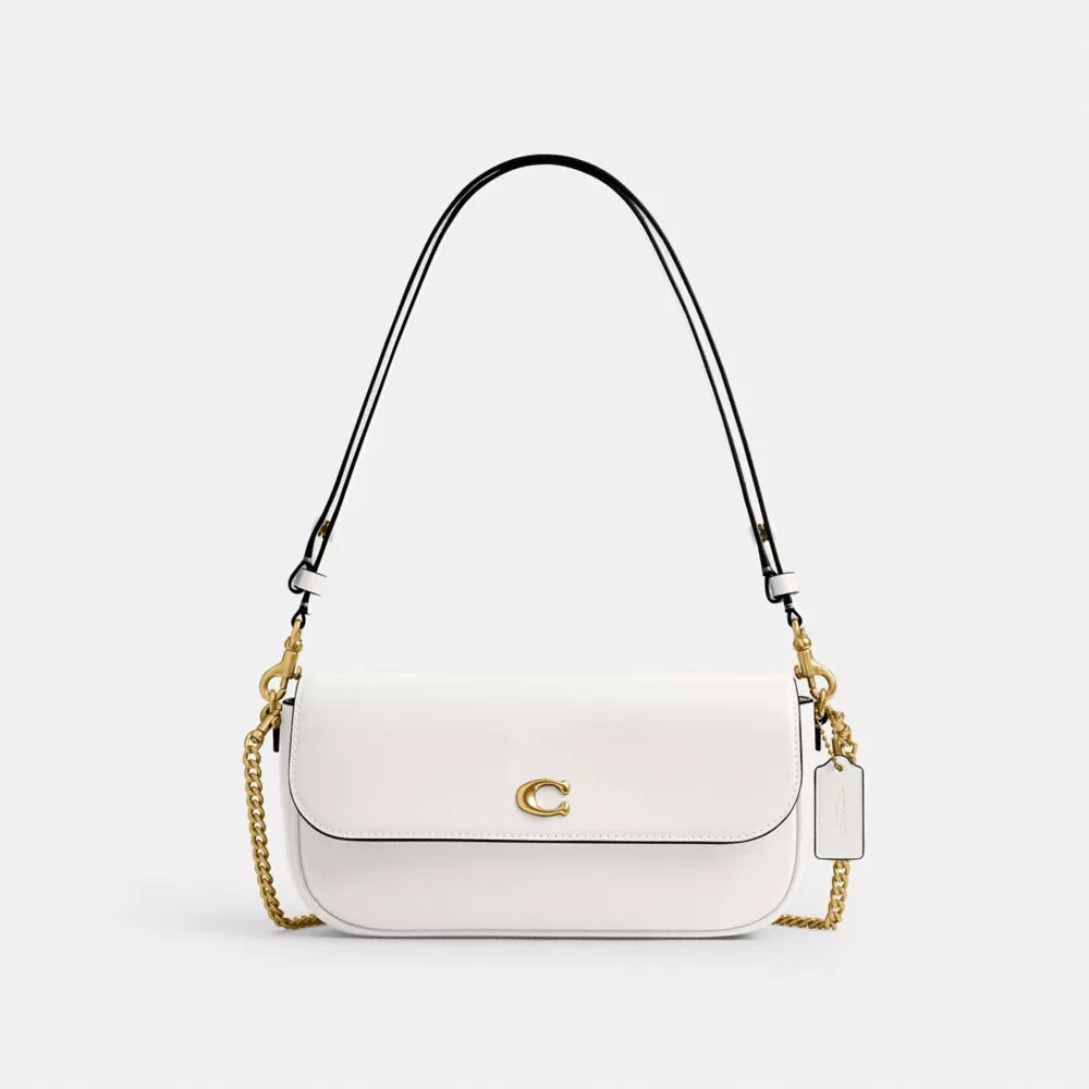 Brooke-Kettenhandtasche mit Klappe