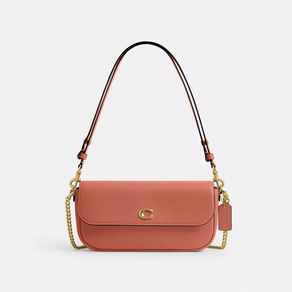 Brooke-Kettenhandtasche mit Klappe