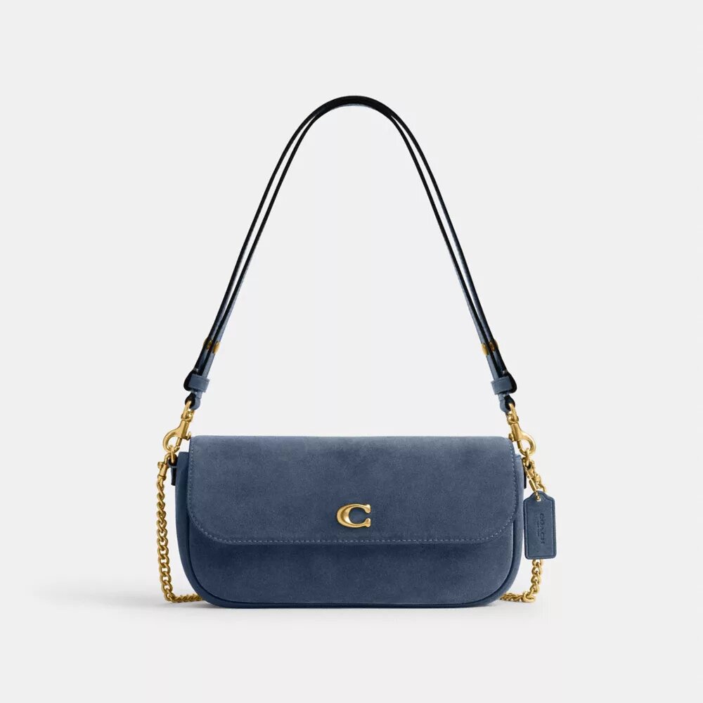 Brooke-Kettenhandtasche mit Klappe
