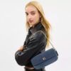 Brooke-Kettenhandtasche mit Klappe