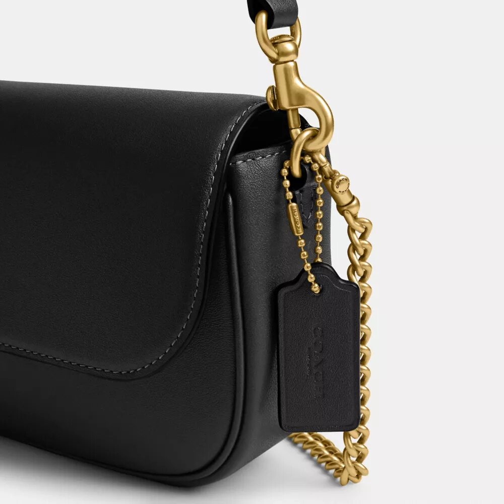Brooke-Kettenhandtasche mit Klappe