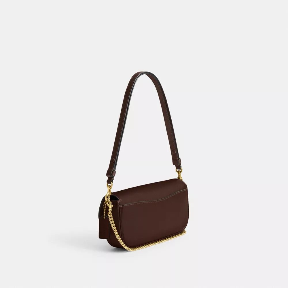 Brooke-Kettenhandtasche mit Klappe