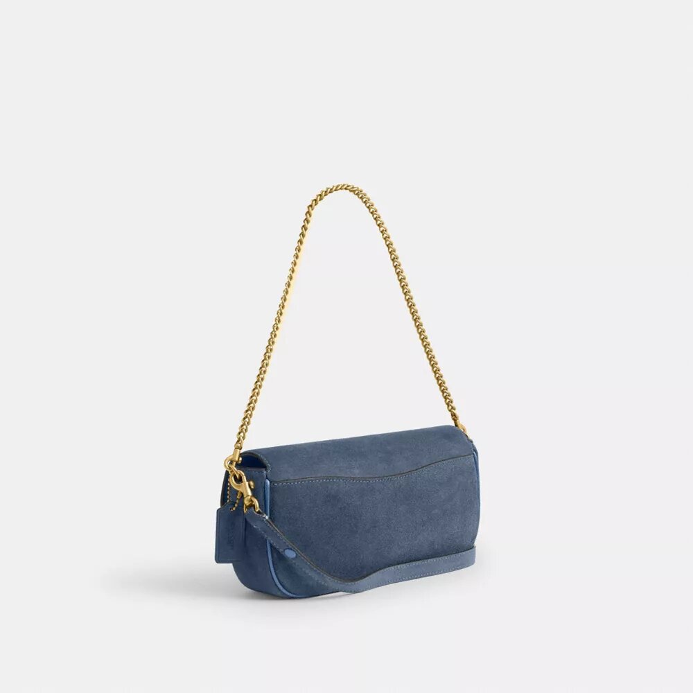 Brooke-Kettenhandtasche mit Klappe