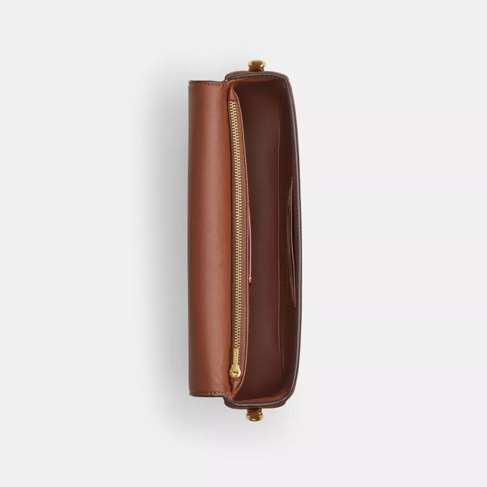 Brooke-Kettenhandtasche mit Klappe